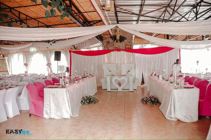 Wedding reception in the Lalani Hotel Gazebo
