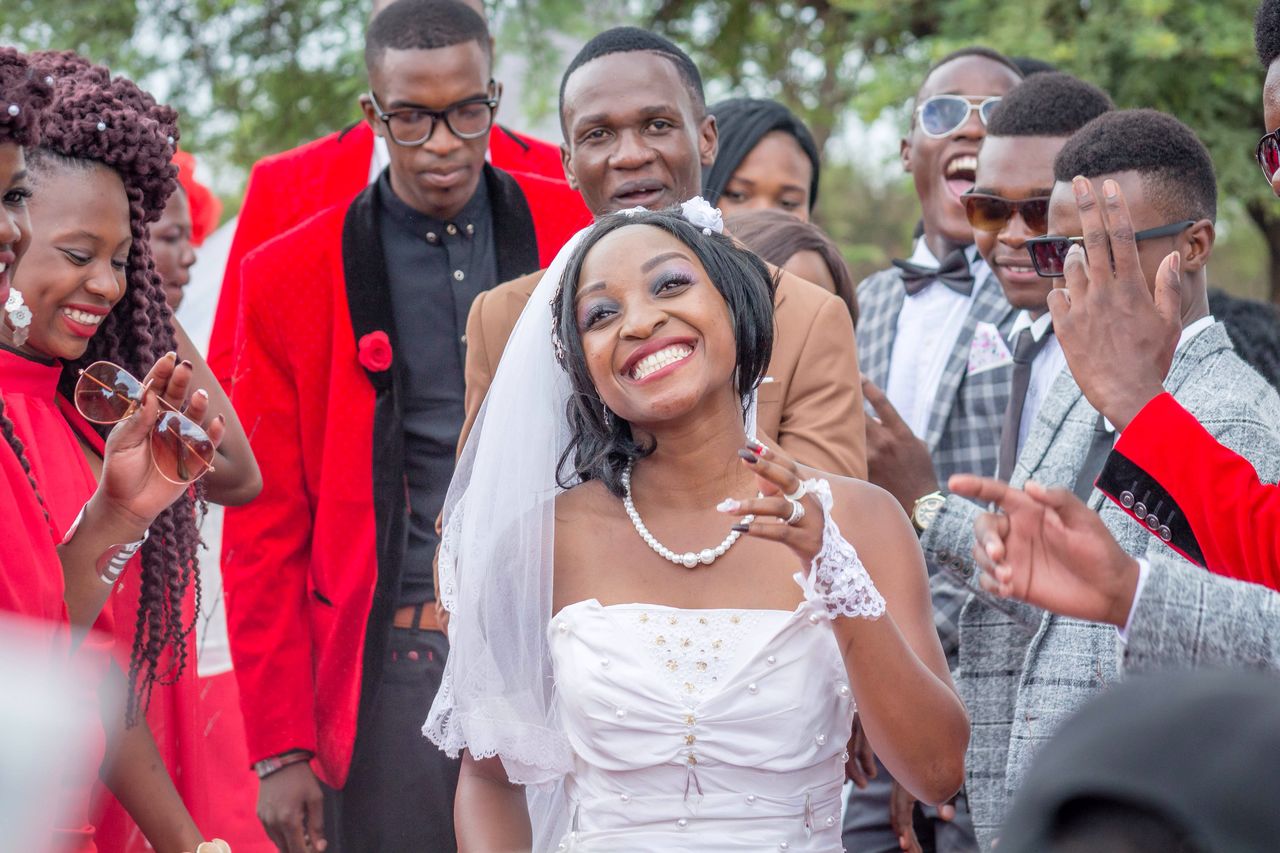 Wedding Expos Africa - Rudo and Gamaliel dance at their wedding