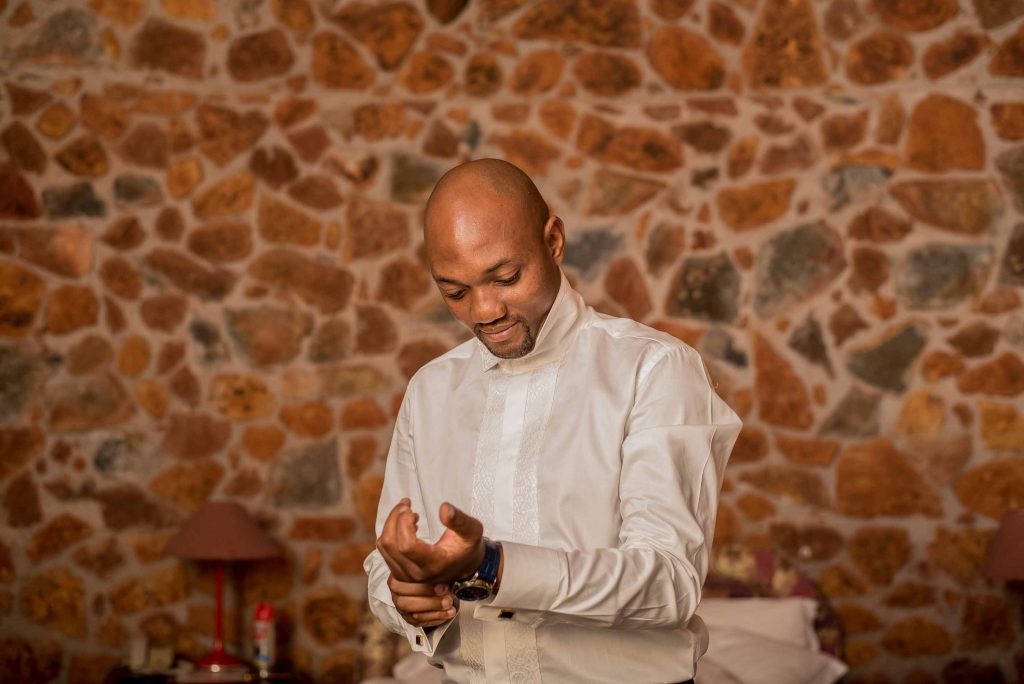 Groom prepares for his big day -kundai mendissa dube and ralph kangai wedding - Real Zimbabwe weddings photos - African Weddings on Wedding Expos Africa - Ernest Mackina Photography 