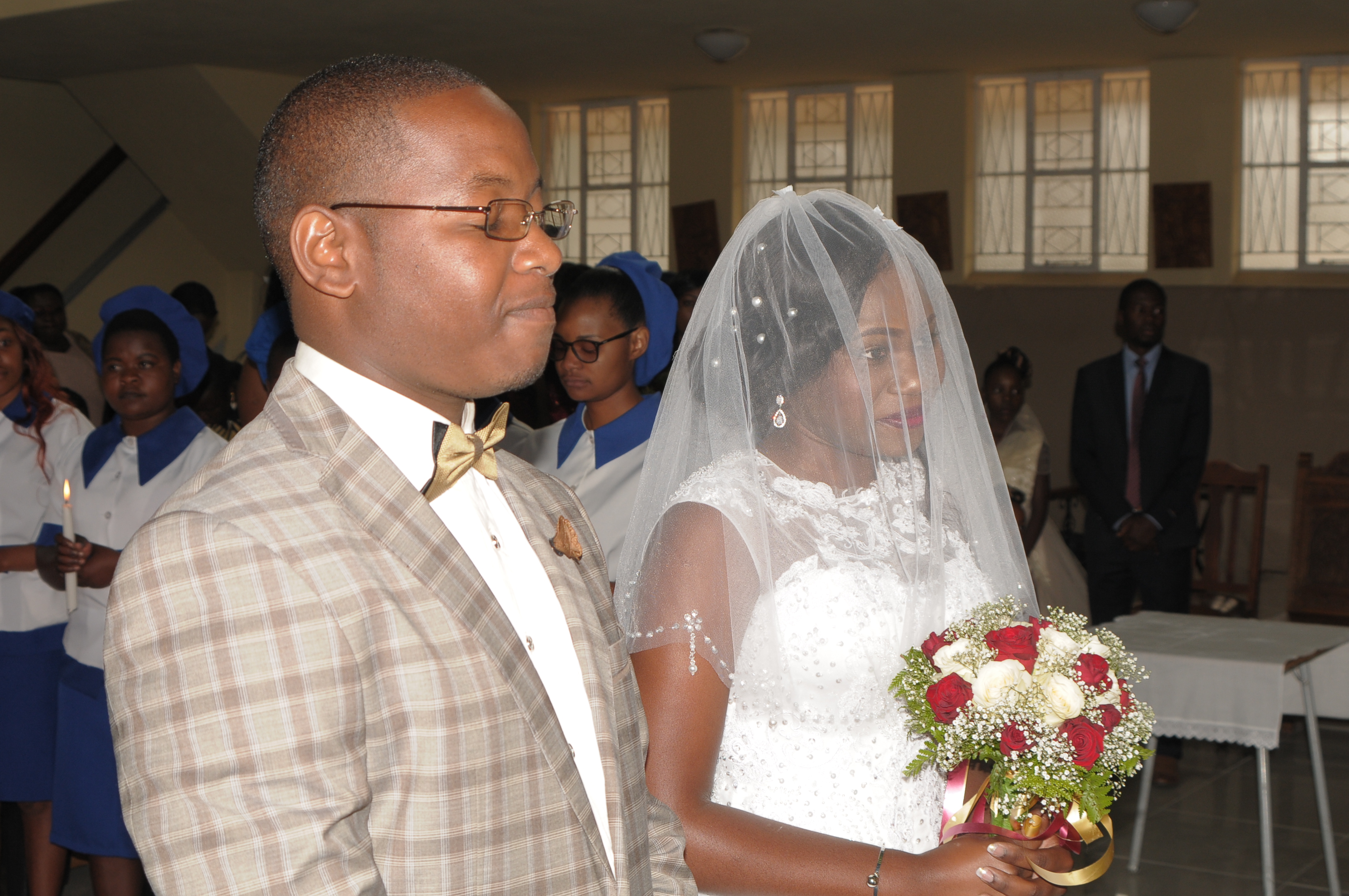 Takudzwa Jacobs and Alphinah Makotose's wedding on wedding expos Africa