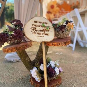 TMisrue Events | Tigashire vakwasha wooden slates by Misrue at a Zimbabwean wedding | Zimbabwe wedding decor | Zimbabwe Wedding Planner Blog 