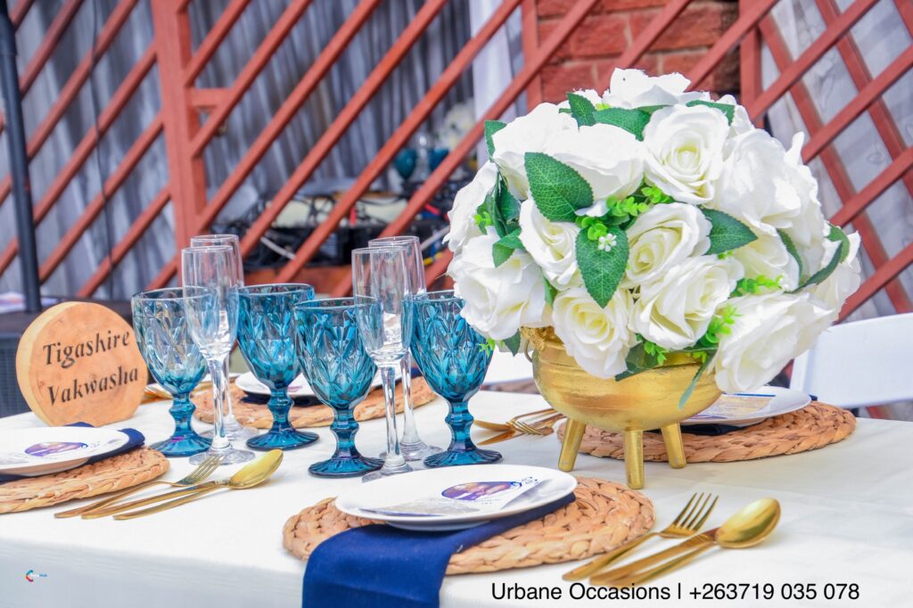 How to Plan a combined roora and wedding day | Harare Roora decor by Urbane Occasions