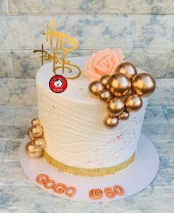 birthday cake for a grandmother by Zah Cakes- Bulawayo birthday cakes - Zimbabwe wedding cakes - featured vendor Fridays